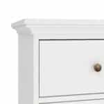 Furniture To Go Paris Chest Of 6 Drawers White The Home and Office Stores