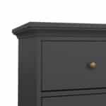 Furniture To Go Paris Chest Of 8 Drawers Matt Grey The Home and Office Stores