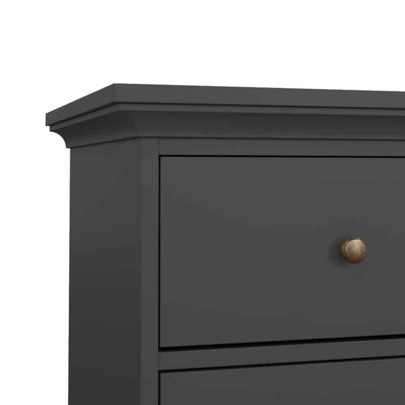 Furniture To Go Paris Chest Of 8 Drawers Matt Grey The Home and Office Stores
