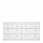 Furniture To Go Paris Chest Of 8 Drawers White The Home and Office Stores