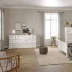 Furniture To Go Paris Chest Of 8 Drawers White The Home and Office Stores