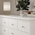 Furniture To Go Paris Chest Of 8 Drawers White The Home and Office Stores