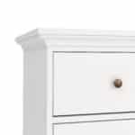 Furniture To Go Paris Chest Of 8 Drawers White The Home and Office Stores