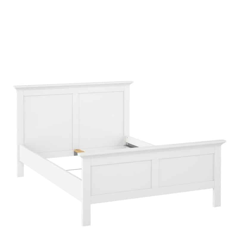 Furniture To Go Paris Double Bed White The Home and Office Stores