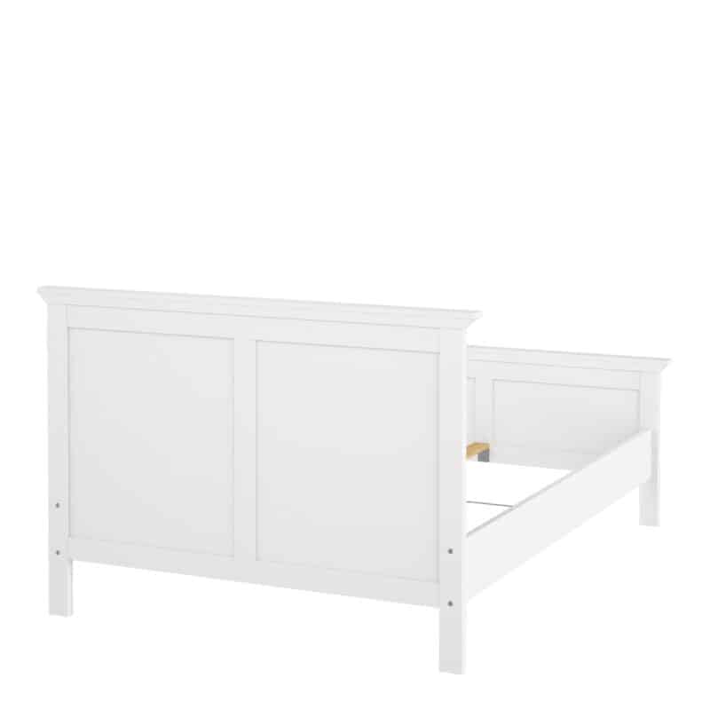 Furniture To Go Paris Double Bed White The Home and Office Stores