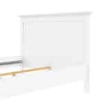 Furniture To Go Paris Double Bed White The Home and Office Stores