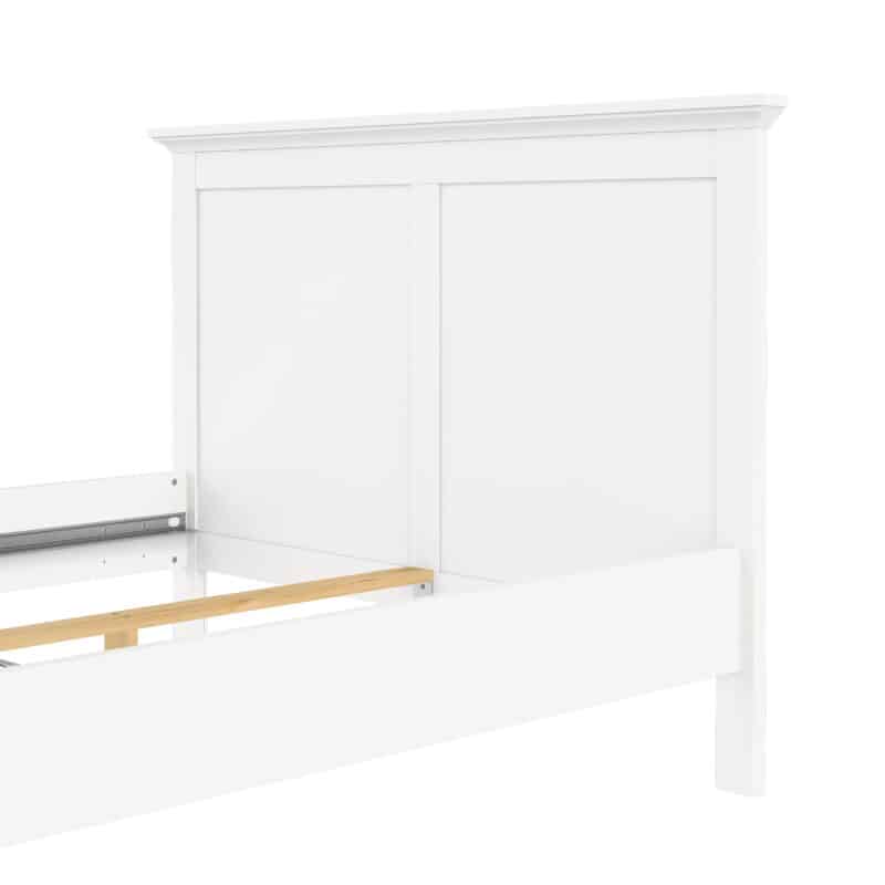 Furniture To Go Paris Double Bed White The Home and Office Stores