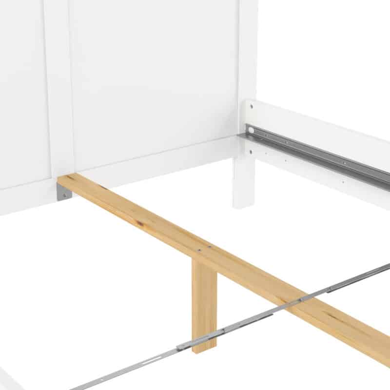 Furniture To Go Paris Double Bed White The Home and Office Stores