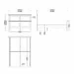 Furniture To Go Paris Double Bed White The Home and Office Stores