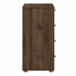 Furniture To Go Pepe Wide Chest Of 8 Drawers Walnut The Home and Office Stores