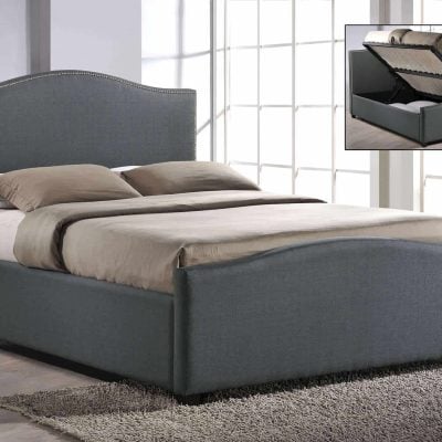 Time Living Brunswick Lift Up Storage Bed Grey The Home and Office Stores