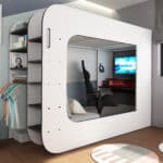 Trasman Podbed Solo 4 High Sleeper Gaming Bed