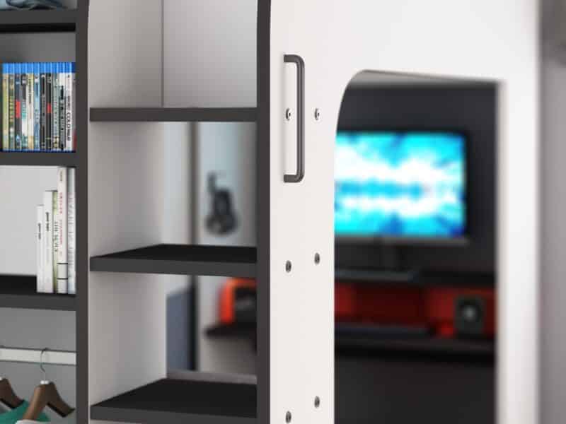 Trasman Podbed Solo 4 High Sleeper Gaming Bed The Home and Office Stores