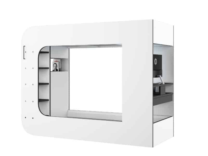 Trasman Podbed Solo 4 High Sleeper Gaming Bed The Home and Office Stores