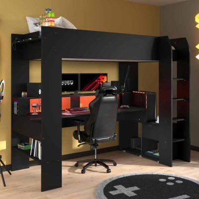 Parisot Online Gaming High Sleeper Bed The Home and Office Stores