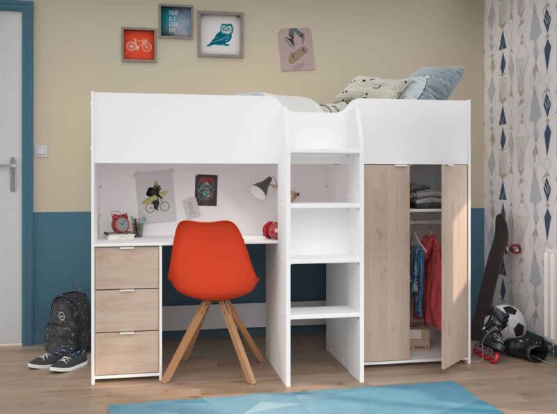 Parisot Tom Junior High Sleeper Bed The Home and Office Stores