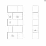 Furniture To Go Maze Open Bookcase 4 Shelves Oak White The Home and Office Stores
