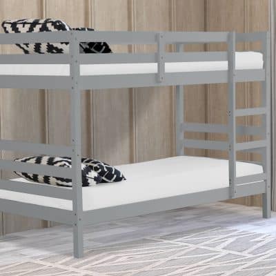 Flintshire Furniture Bailey grey bunk bed