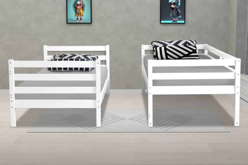 Flintshire Furniture Bailey White Bunk Bed The Home and Office Stores