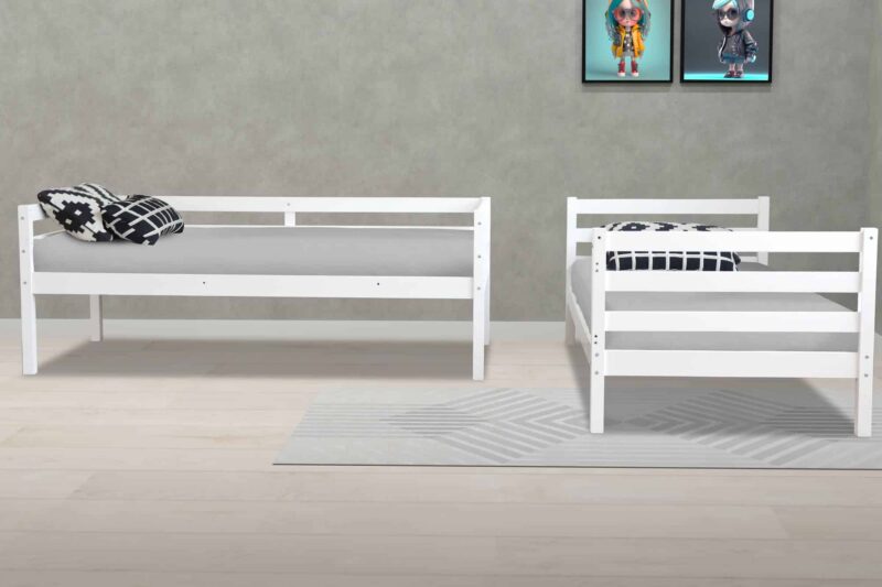 Flintshire Furniture Bailey White Bunk Bed The Home and Office Stores