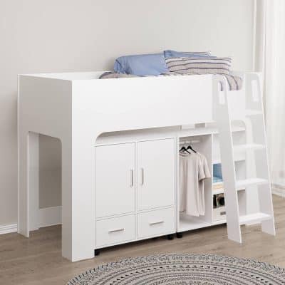 Flintshire Furniture Eden white mid sleeper bed