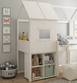 Kids Avenue Ordi Midi Playhouse Bed with Desk and Cube The Home and Office Stores 5