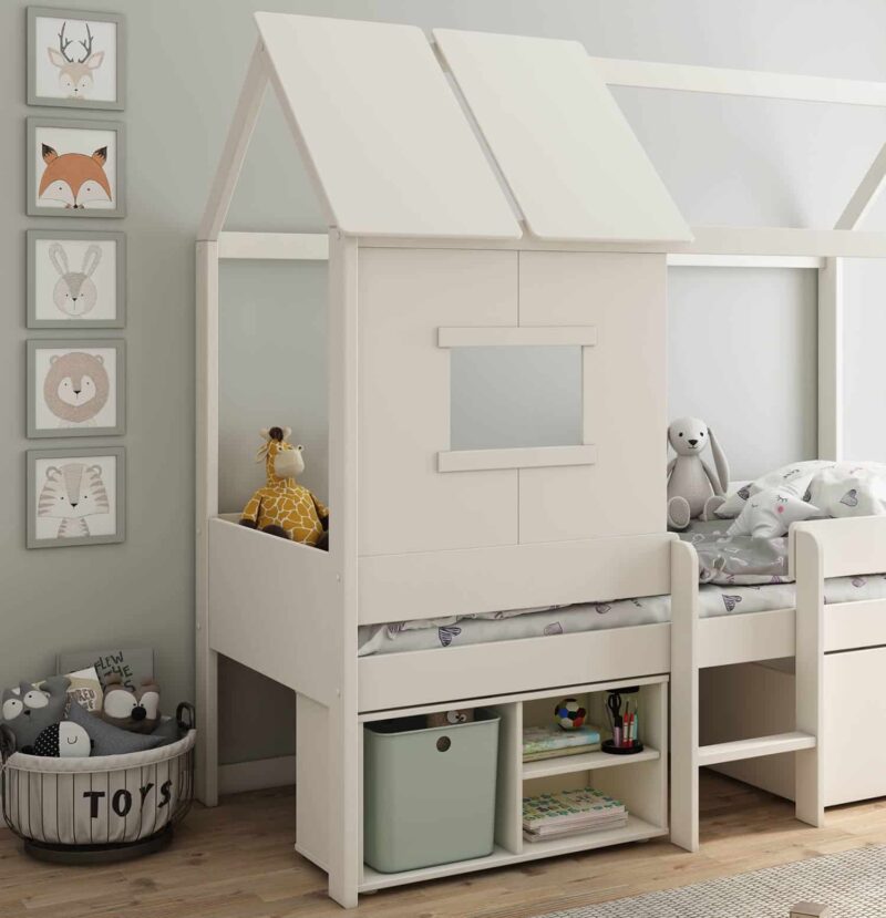 Kids Avenue Ordi Mini Playhouse Bed with Storage The Home and Office Stores