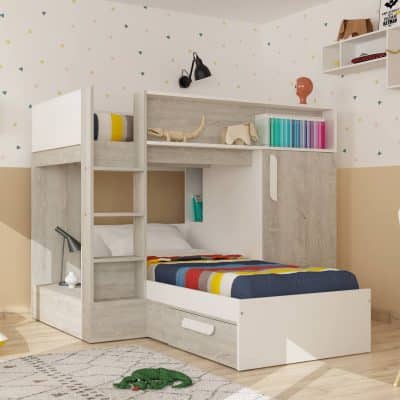 Trasman Kids Cordera reversible bunkbed