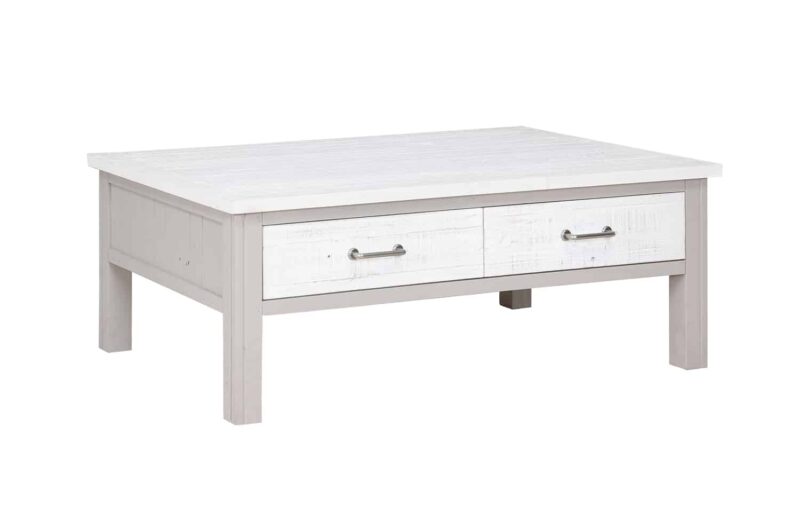 Baumhaus Greystone Coffee Table With Four Drawers The Home and Office Stores