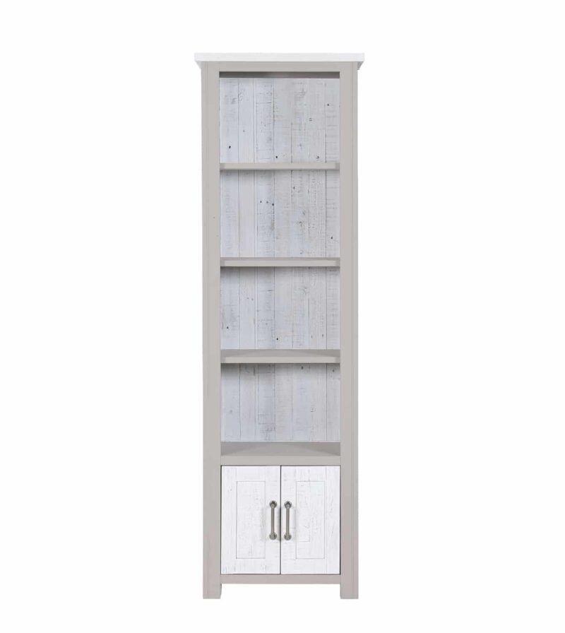 Baumhaus Greystone Narrow Bookcase The Home and Office Stores