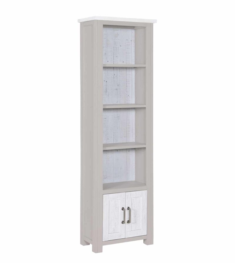 Baumhaus Greystone Narrow Bookcase The Home and Office Stores
