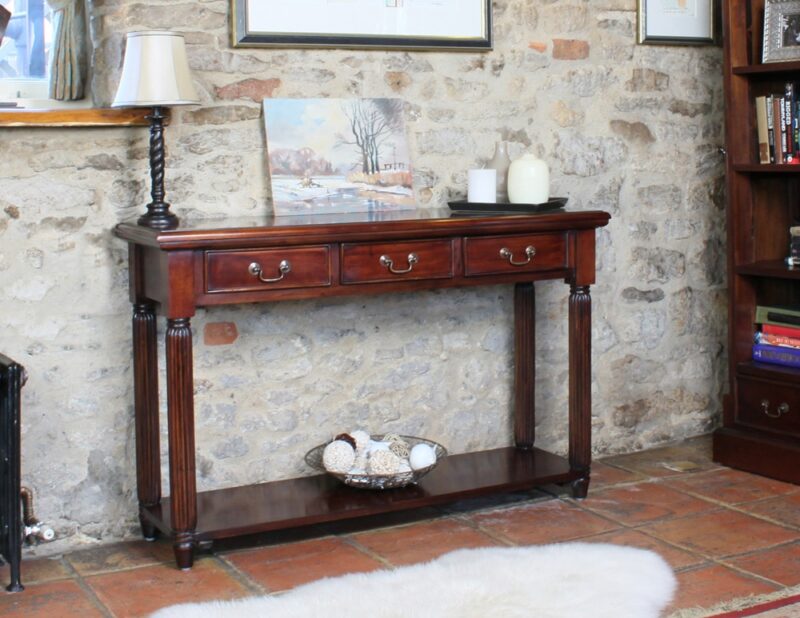 Baumhaus La Roque Console Hall Table With Drawers The Home and Office Stores