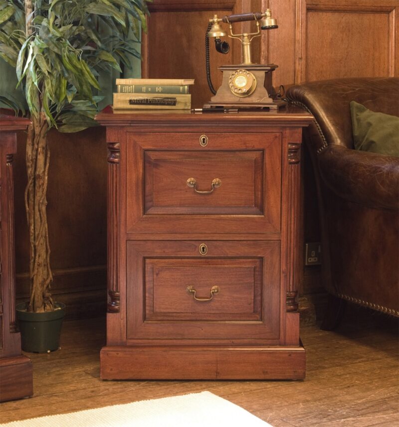 Baumhaus La Roque Two Drawer Filing Cabinet The Home and Office Stores
