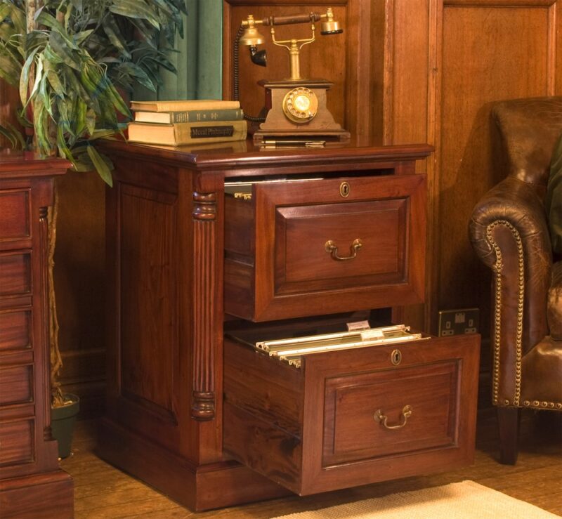 Baumhaus La Roque Two Drawer Filing Cabinet The Home and Office Stores