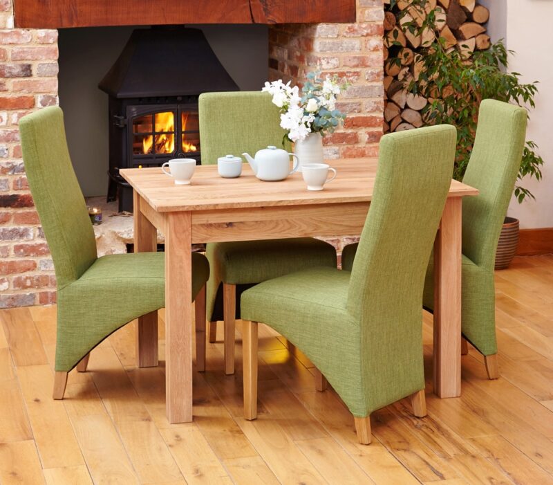Baumhaus Mobel Oak Dining Table 4 Seater The Home and Office Stores