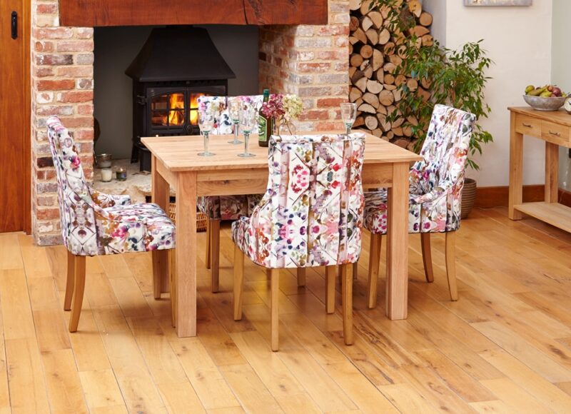 Baumhaus Mobel Oak Dining Table 4 Seater The Home and Office Stores