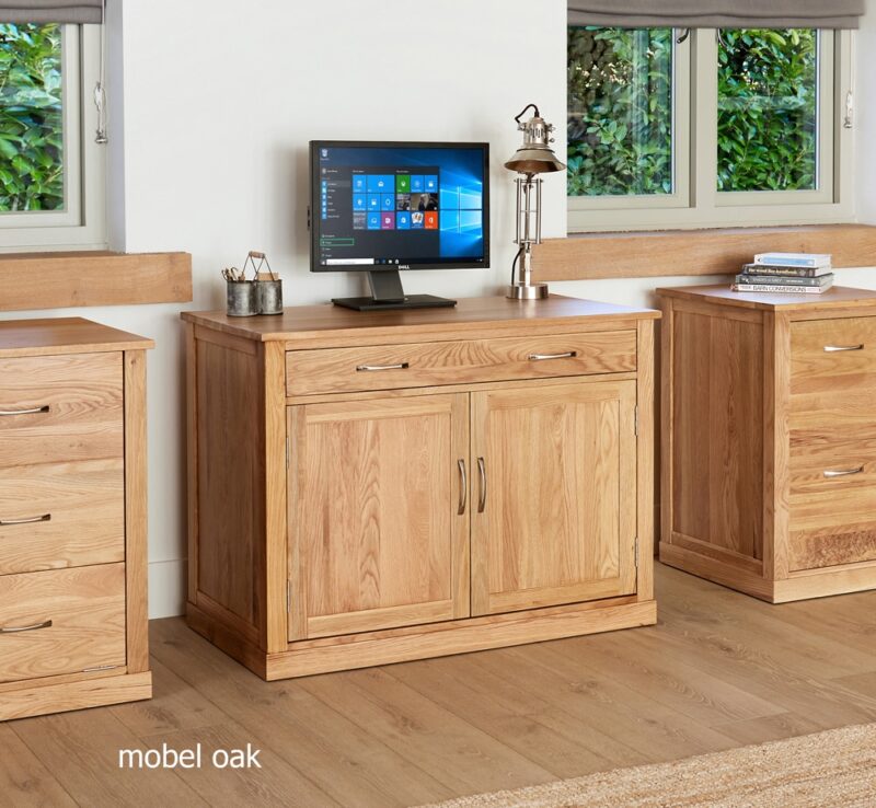 Baumhaus Mobel Oak Hidden Home Office The Home and Office Stores