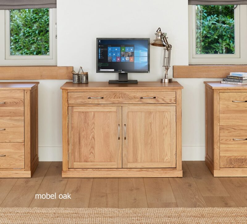 Baumhaus Mobel Oak Hidden Home Office The Home and Office Stores