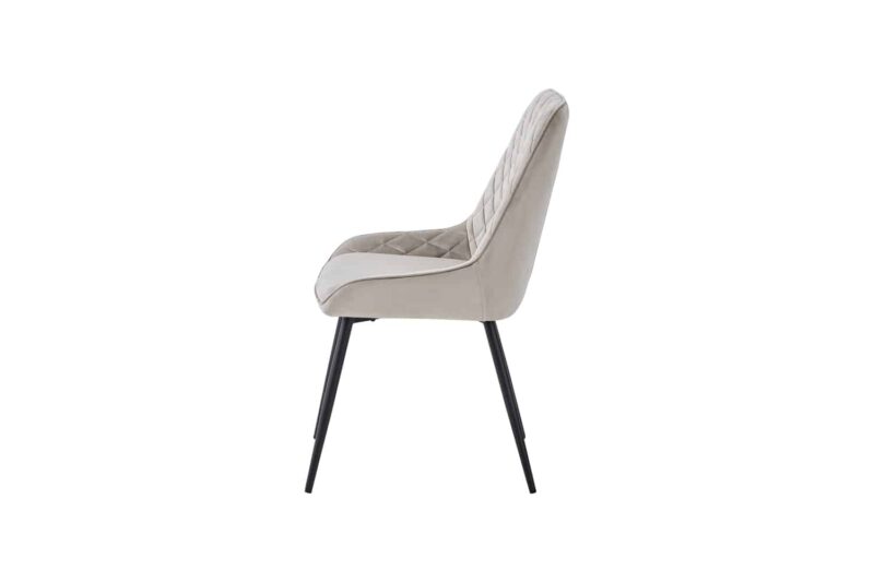 Baumhaus Signature Blue Dining Chair Mink Pack Of Two The Home and Office Stores