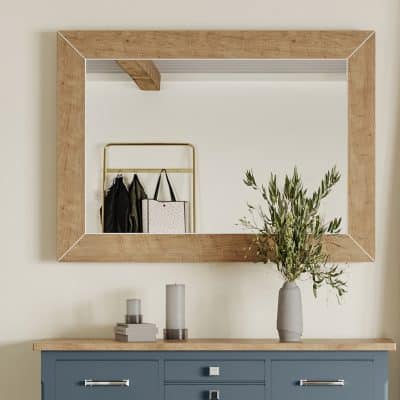 Baumhaus Signature Blue Mirror Hangs Landscape & Portrait