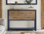 Baumhaus Splash of Blue Sideboard Console Table
