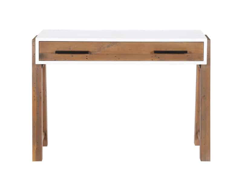 Baumhaus Trinity Reclaimed Home Office Desk Dressing Table The Home and Office Stores