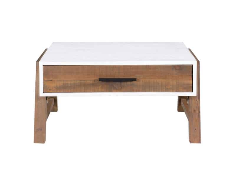 Baumhaus Trinity Reclaimed Square Coffee Table The Home and Office Stores