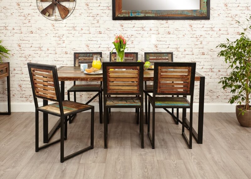 Baumhaus Urban Chic Dining Chair Pack Of Two The Home and Office Stores