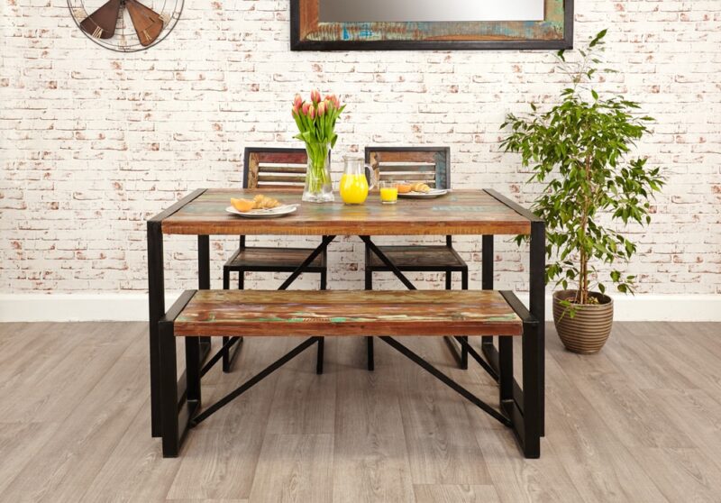 Baumhaus Urban Chic Dining Table Small The Home and Office Stores