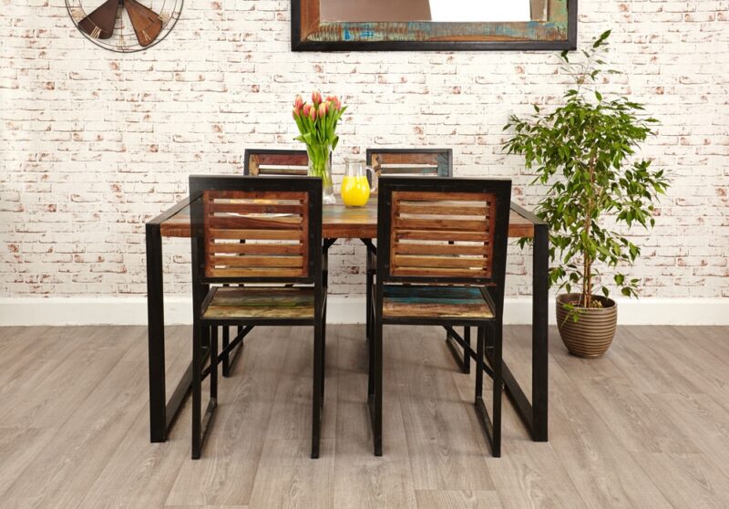 Baumhaus Urban Chic Dining Table Small The Home and Office Stores