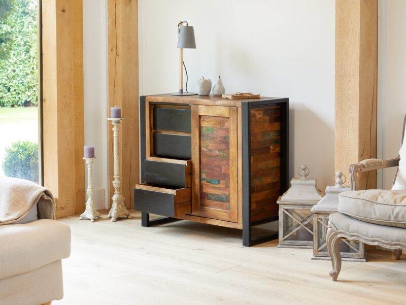 Baumhaus Urban Chic Home Storage Cupboard The Home and Office Stores