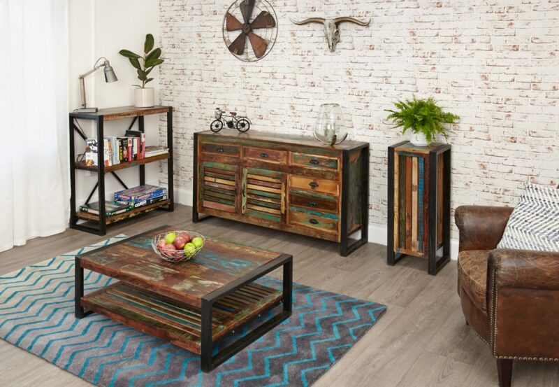 Baumhaus Urban Chic Low Bookcase The Home and Office Stores