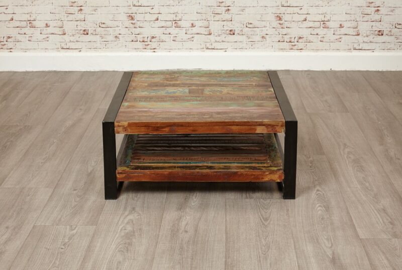 Baumhaus Urban Chic Square Coffee Table The Home and Office Stores