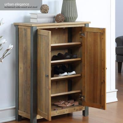 Baumhaus Urban Elegance Reclaimed Large Shoe Storage Cupboard